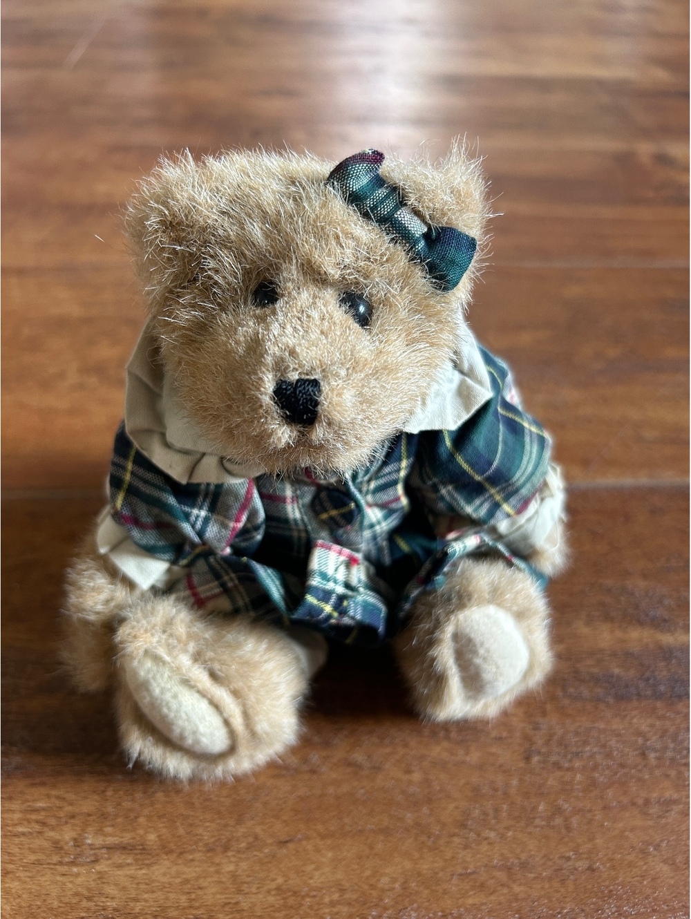 The Boyds Collection Ltd. Vintage Plush Bear in Plaid Dress
